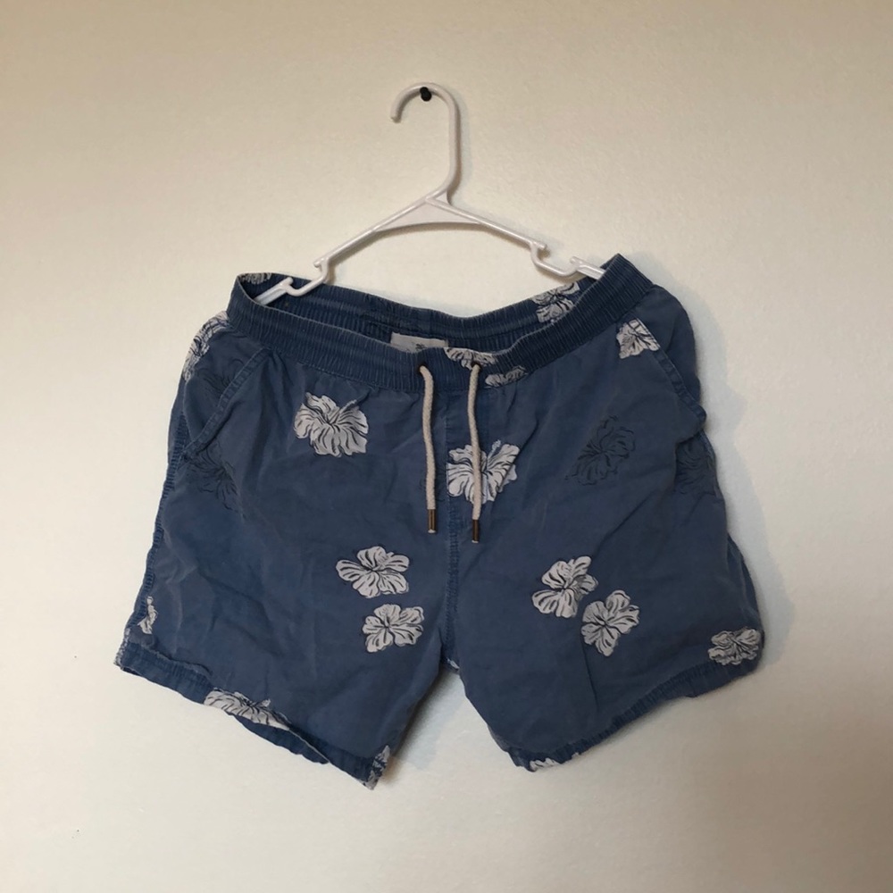 Short 6’ flower bathing suit